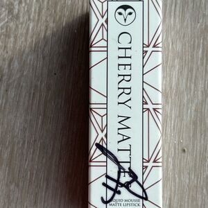 Cherry Matte Liquid Mousse Lipstick Shade Cha-Cha